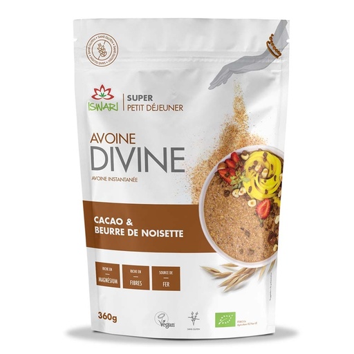 [102.FR00.059] Avoine Divine Noisette et Cacao Bio - 360g