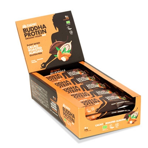 [110.UNIV.006] Buddha Protein Bar Cacao Amandes Grillées Bio - 47g
