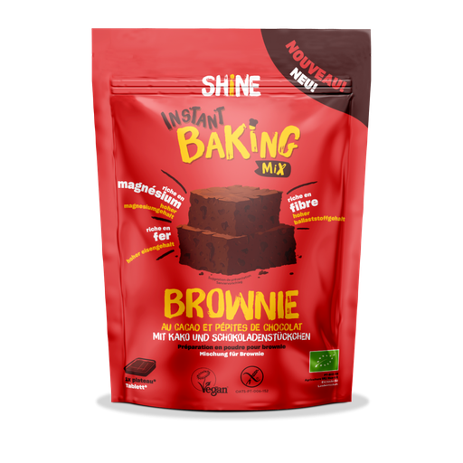 [113.FRDE.002] Brownie au cacao cru et pépites de chocolat Bio - 350g