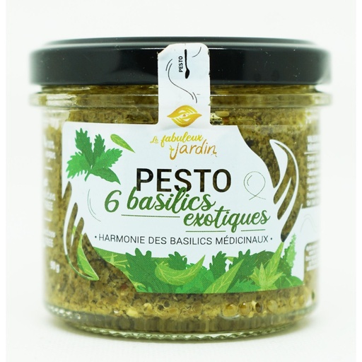[001.BEX.003] Pesto 6 Exotische Basilikum Bio - 90g