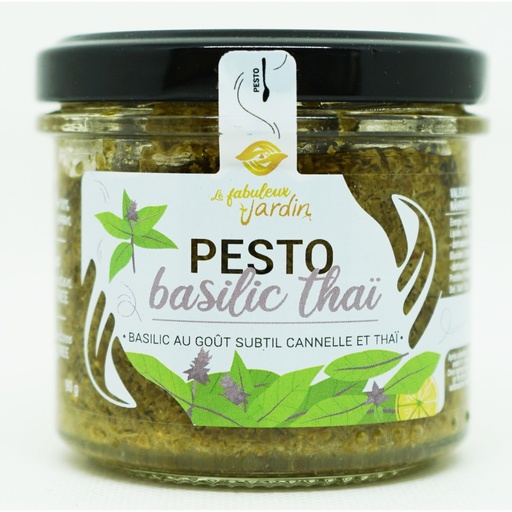 [001.BTA.004] Pesto Basilic Thai Bio - 90g