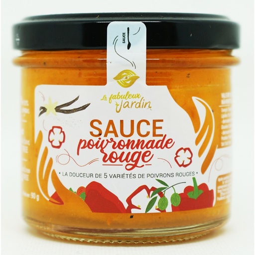 [003.PVR.002] Sauce Poivronnade Rouge Bio - 90g