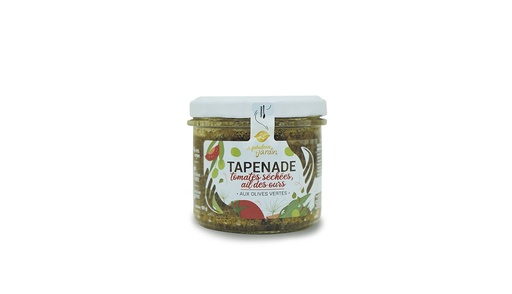 [004.VTS.006] Tapenade grüne Oliven, getrocknete Tomaten & Bärlauch Bio - 90g