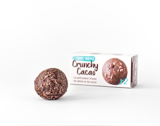 [STCH002CH] Smart Truffes Crunchy Cacao - 2 pièces